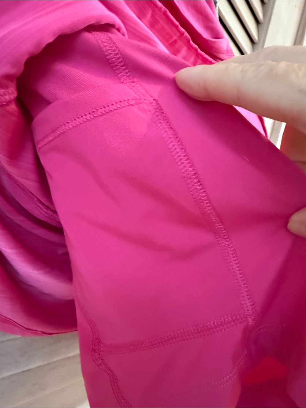 Calvin Klein Performance Stretch Fuchsia Tiered Ruffle Skort Medium - Picture 7 of 10